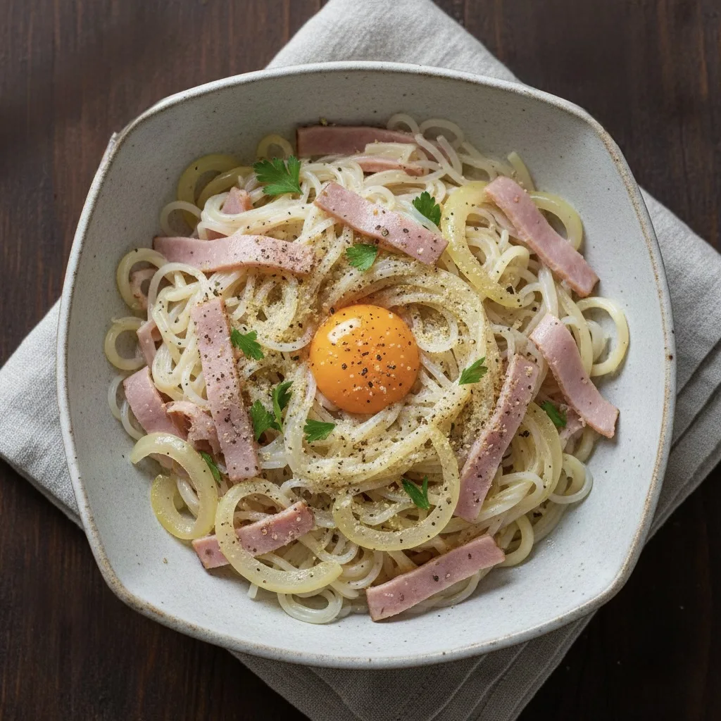 ダイエットカルボナーラ