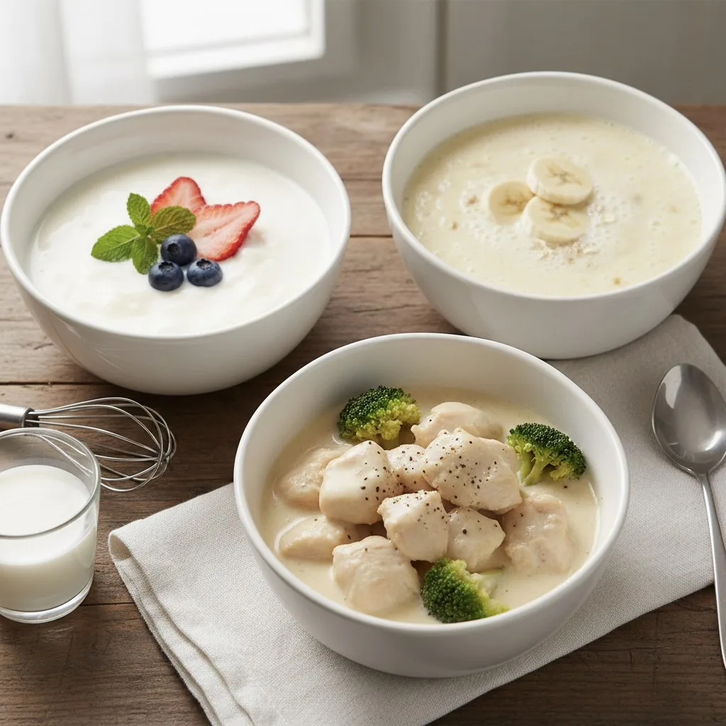 無脂肪牛乳の工夫