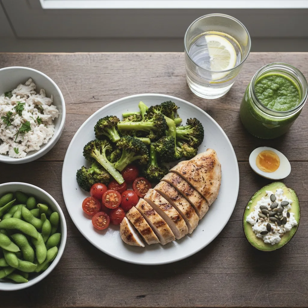 夜のタンパク質