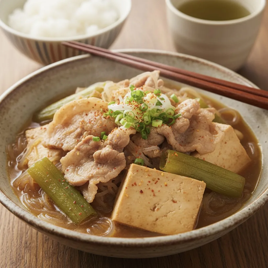 ダイエット中の肉豆腐