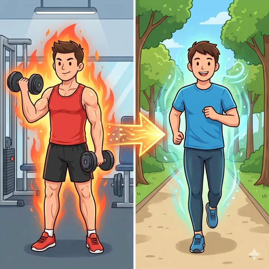 無酸素運動と有酸素運動