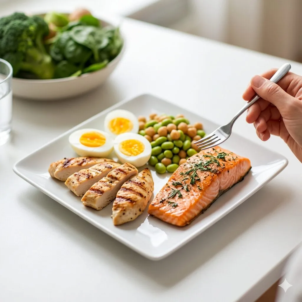 タンパク質の吸収量