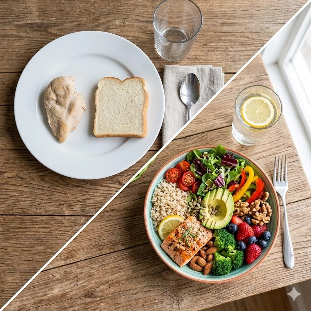 栄養価の高い食事