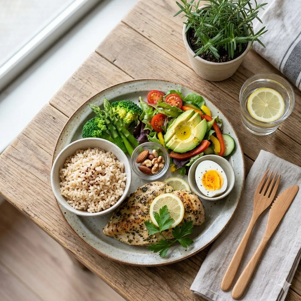 筋肉を落とさない食事