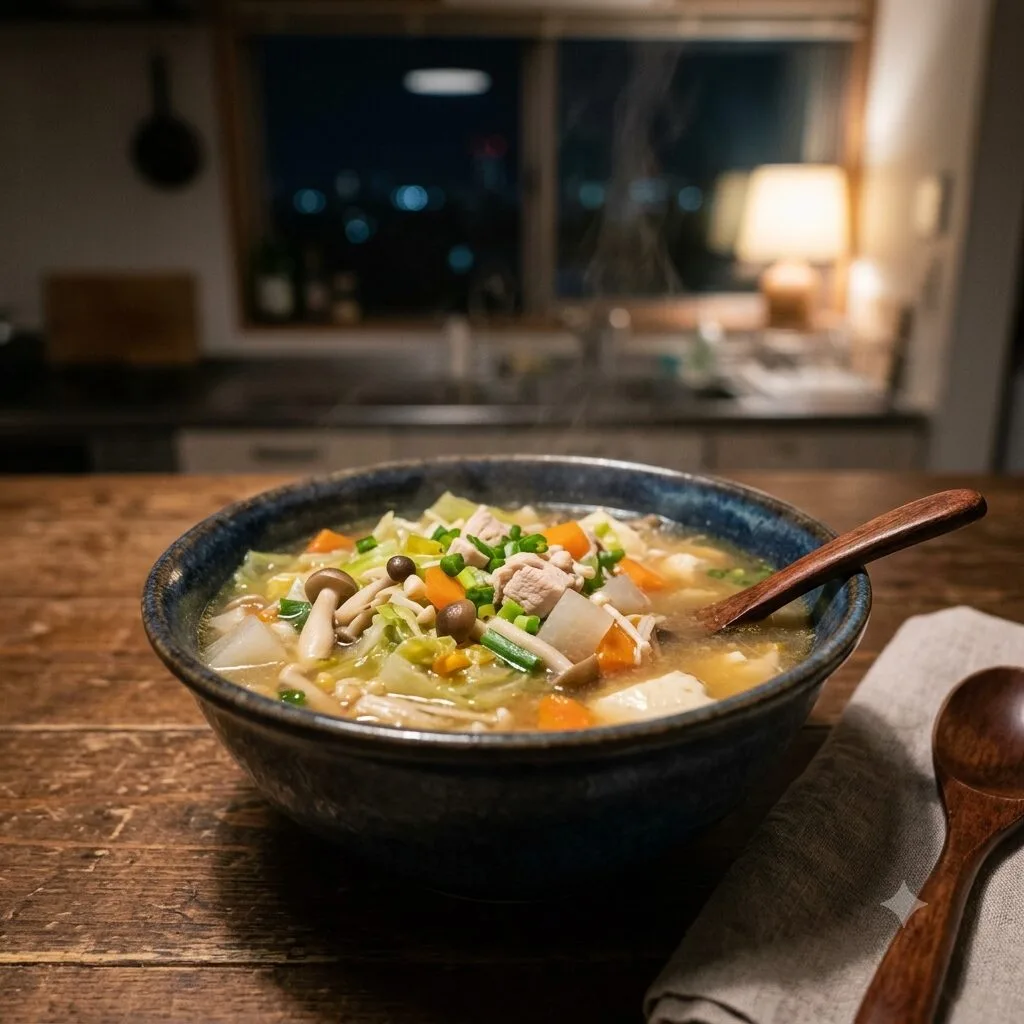 夜食スープ
